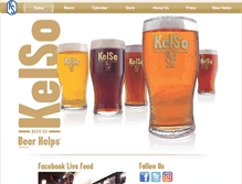 Tablet Screenshot of kelsobeer.com
